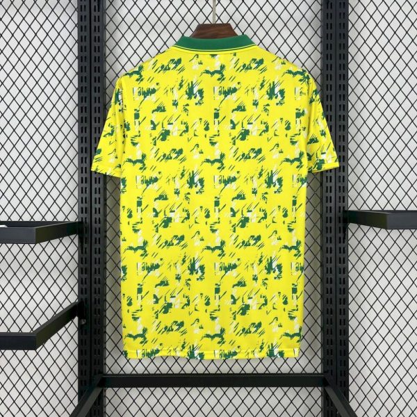 Norwich City Fc 1992/94 Home Retro Jersey - Image 2