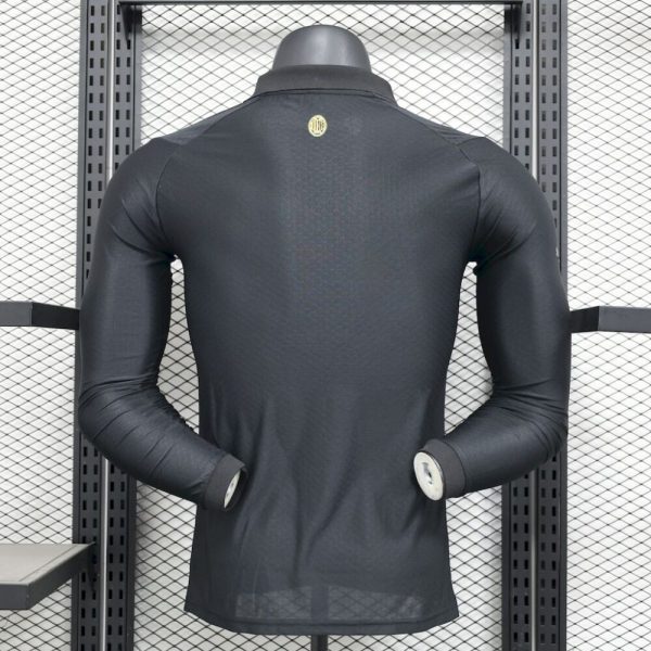 Ac Milan 2024/25 125Th Black Goalkeeper Retro Long Sleeves Jersey Player Version - Image 2