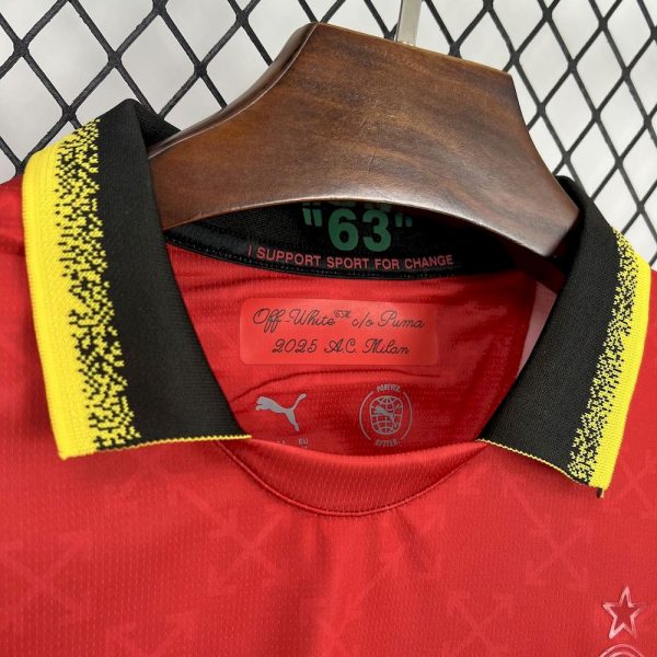 Ac Milan 2025/26 Co-Branded Red Edition Jersey - Image 7