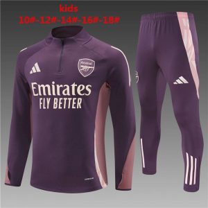 Arsenal 2024/25 Half-Zip Kids Sweater+ Pant 14001