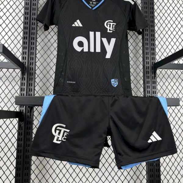 Charlotte Fc 2025/26 Away Kids Kit - Image 3