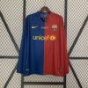 Retro Barcelona 2008/09 Home Long Sleeve Jersey