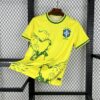 Mens Brazil 2025/26 Pigeon yellow Jersey