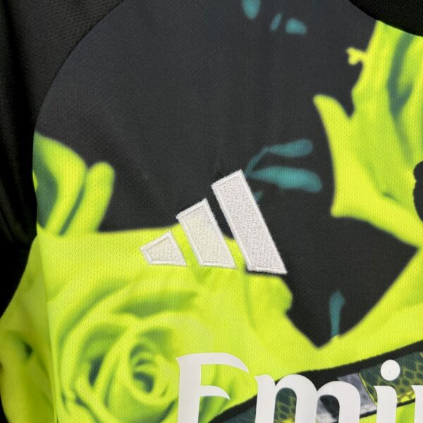 Real Madrid 2025/26 Green Rose Bamboo Leaf Green Jersey - Image 6
