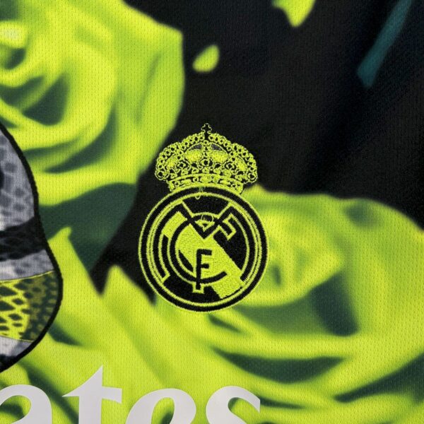 Real Madrid 2025/26 Green Rose Bamboo Leaf Green Jersey - Image 5