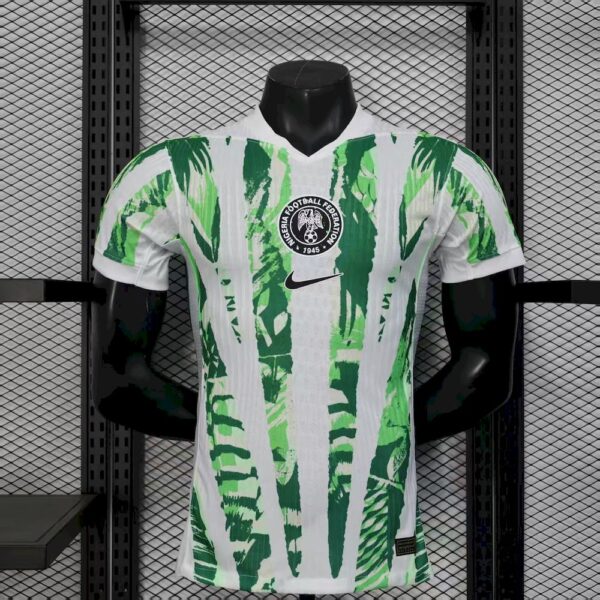 Nigeria 25/26 White And Green Special Edition Jersey Player Version