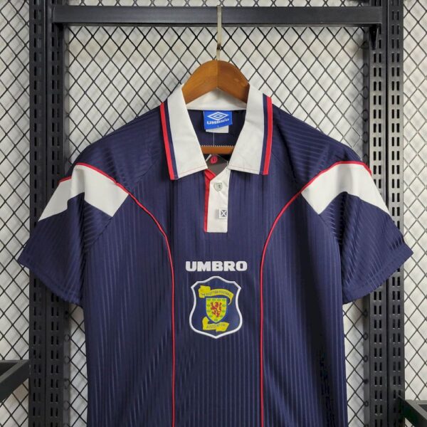 Scotland 1996/98 Home Retro Jersey - Image 4