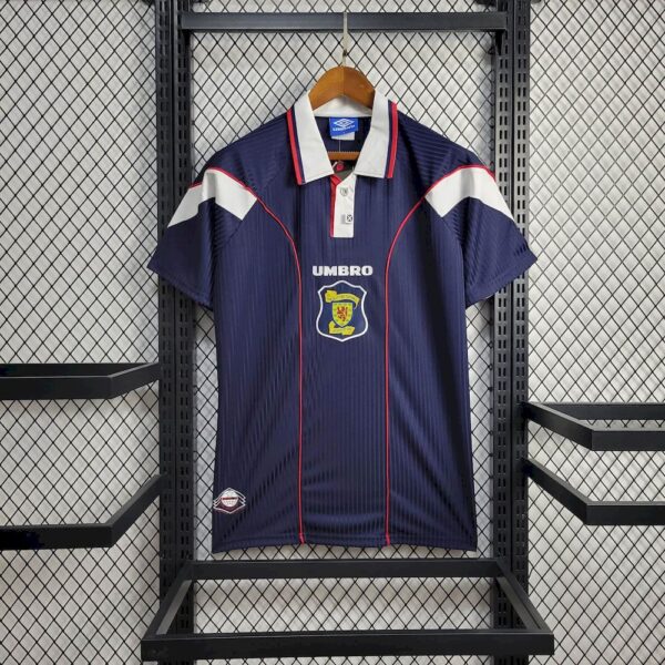 Scotland 1996/98 Home Retro Jersey - Image 3