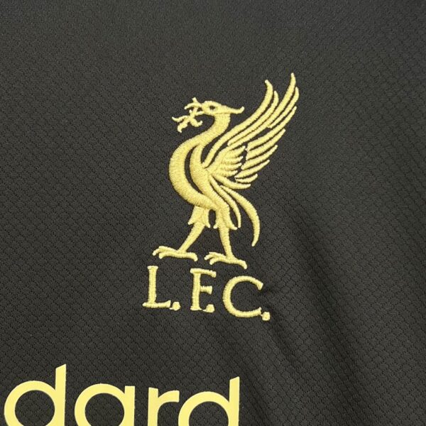 Liverpool 2025/26 Black Gold Edition Jersey - Image 6