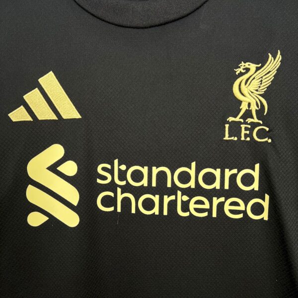 Liverpool 2025/26 Black Gold Edition Jersey - Image 5