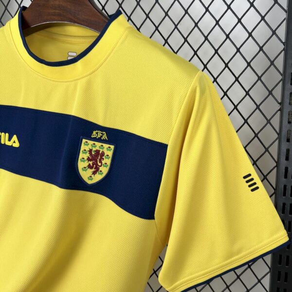 Scotland 2002 Away Retro Jersey - Image 6