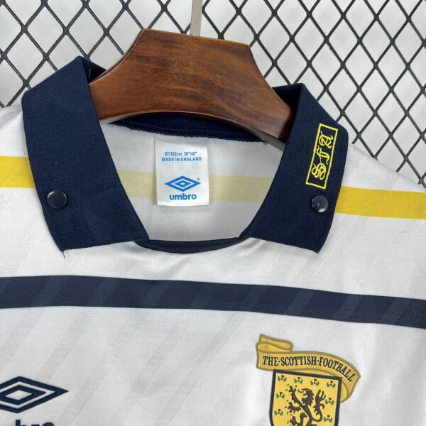 Scotland 1988/91 Away Retro Jersey - Image 7