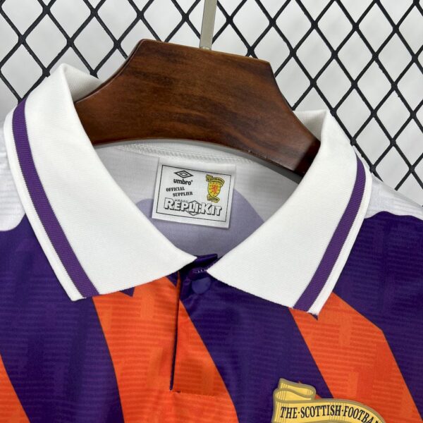 Scotland 1991/93 Away Retro Jersey - Image 6