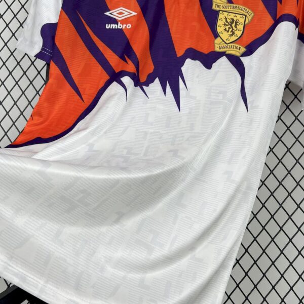 Scotland 1991/93 Away Retro Jersey - Image 3