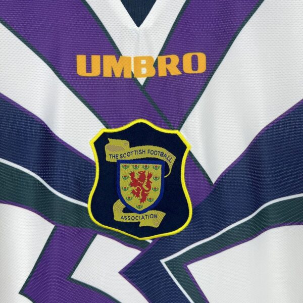 Scotland 1994/96 Away Retro Jersey - Image 4