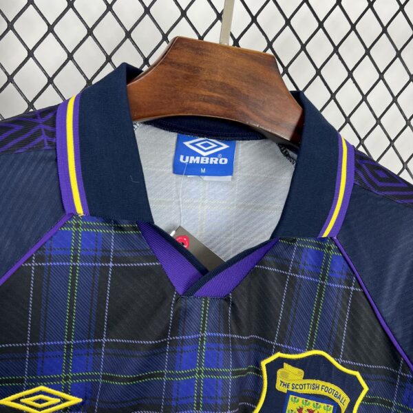 Scotland 1994/96 Home Retro Jersey - Image 7