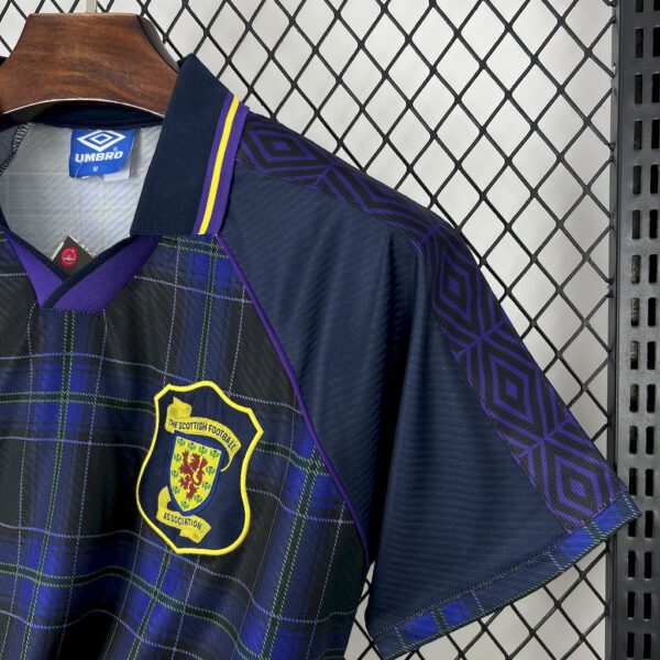 Scotland 1994/96 Home Retro Jersey - Image 5