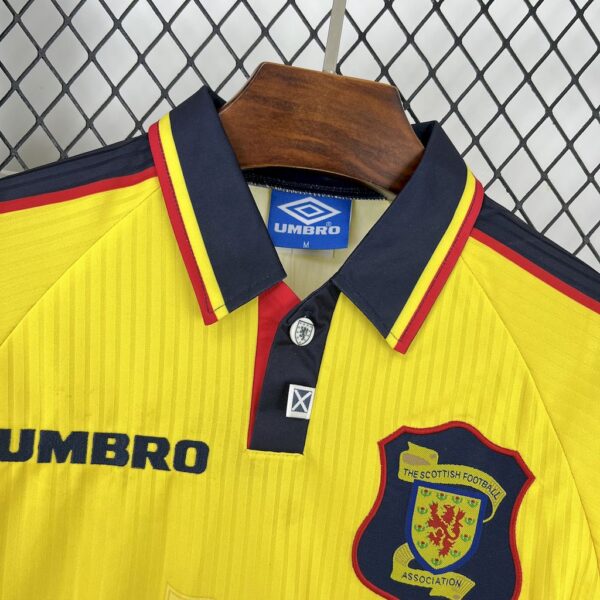 Scotland 1996/98 Away Retro Jersey - Image 8