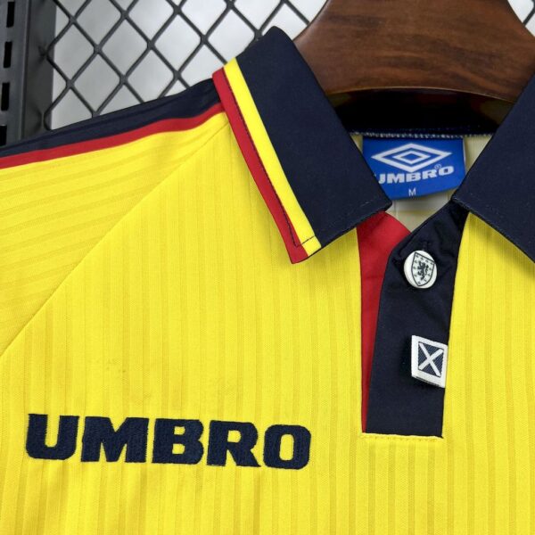 Scotland 1996/98 Away Retro Jersey - Image 5