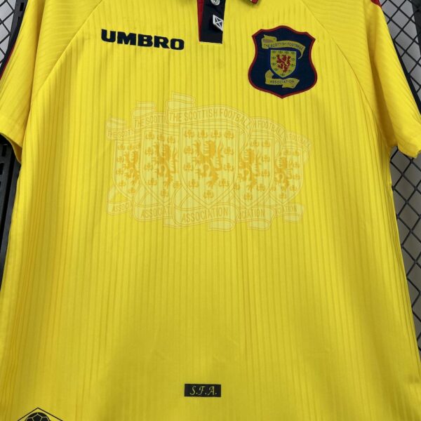 Scotland 1996/98 Away Retro Jersey - Image 3