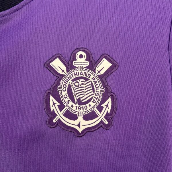 Corinthians 2025/26 Purple Pre-Match Training Womens Jersey - Image 4