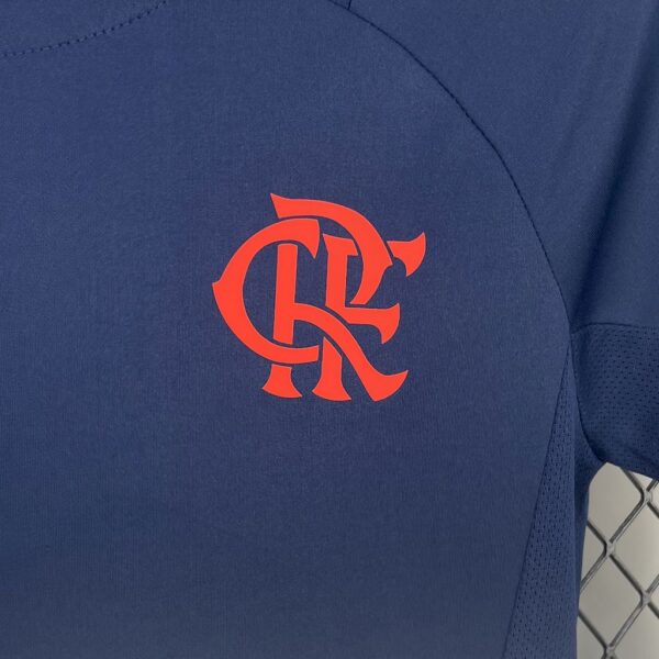 Flamengo 2025/26 Training Wear Dark Blue Womens Jersey - Image 4