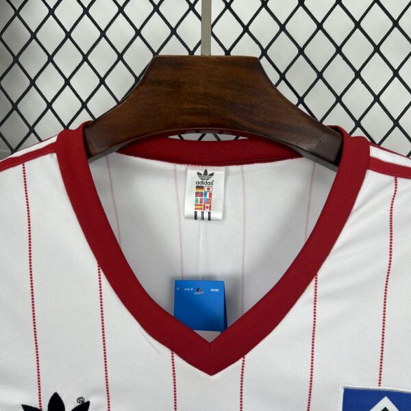 Hamburger Sv 1983/84 Home Retro Jersey - Image 7