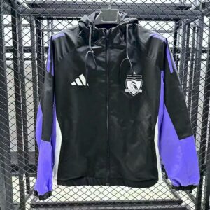 Colo Colo 2025/26 Black Windbreaker