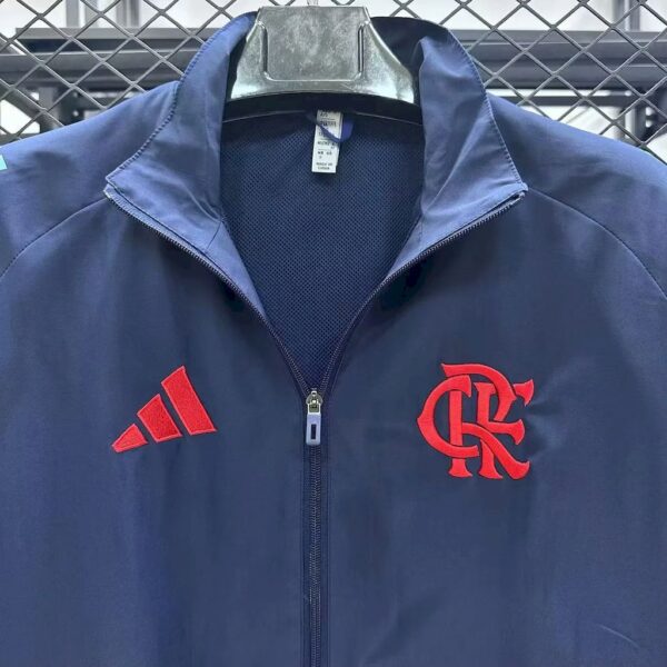 Flamengo 2025/26 Royal Blue Windbreaker - Image 3