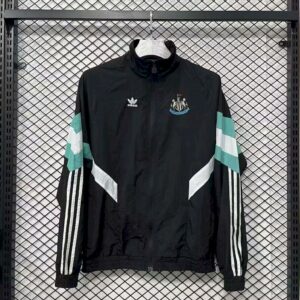 Newcastle United 2025/26 Black Windbreaker