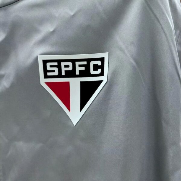 Sao Paulo 2025/26 Grey Windbreaker - Image 3