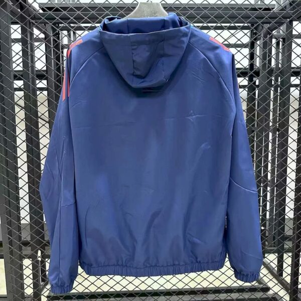 Universidad De Chile 2025/26 Royal Blue Windbreaker - Image 2