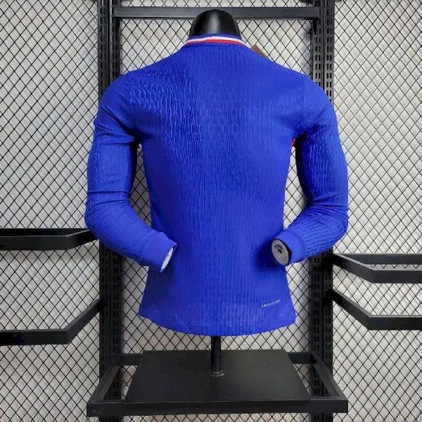 France 2024/25 Euro Home Long Sleeves Jersey Player Version - Image 2