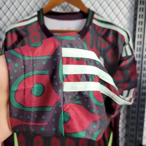 Mexico 2024/25 Home Long Sleeves Jersey - Image 4