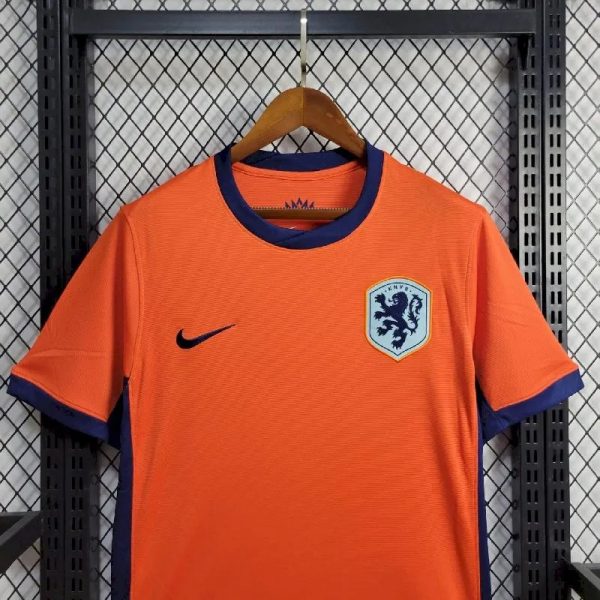 Netherlands 2024/25 Euro Home Jersey - Image 4