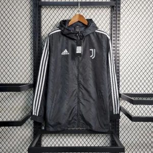 Juventus Black 2023-24 Windbreaker