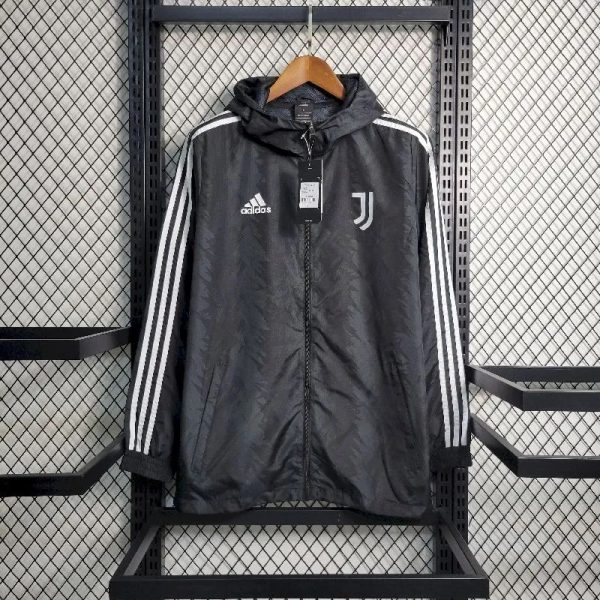 Juventus Black 2023-24 Windbreaker
