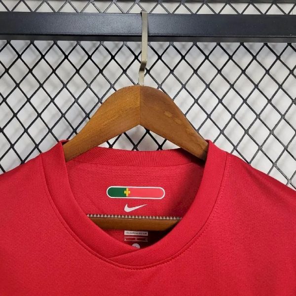 Portugal 2010 Home Retro Jersey - Image 4