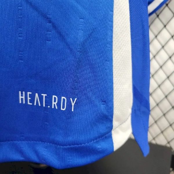 Italy 2024/25 Euro Home Long Sleeves Jersey Player Version - Image 3