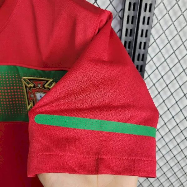 Portugal 2010 Home Retro Jersey - Image 3