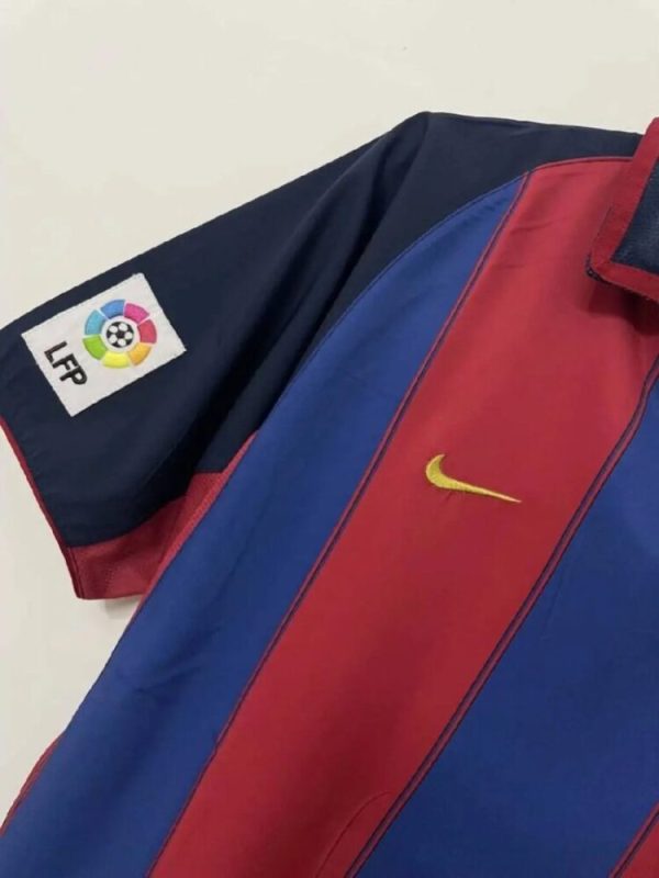 Barcelona 2003/04 Home Retro Jersey - Image 2