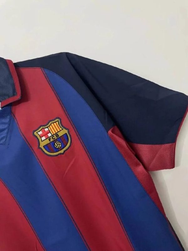 Barcelona 2003/04 Home Retro Jersey - Image 3