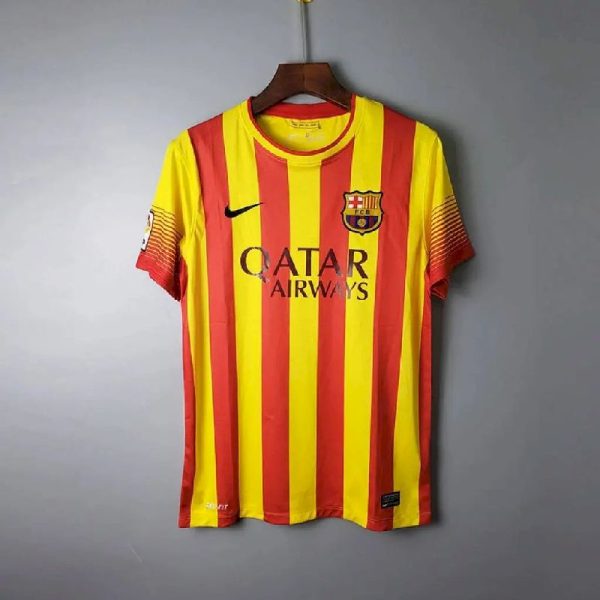 Barcelona 2013/14 Away Retro Jersey - Image 2