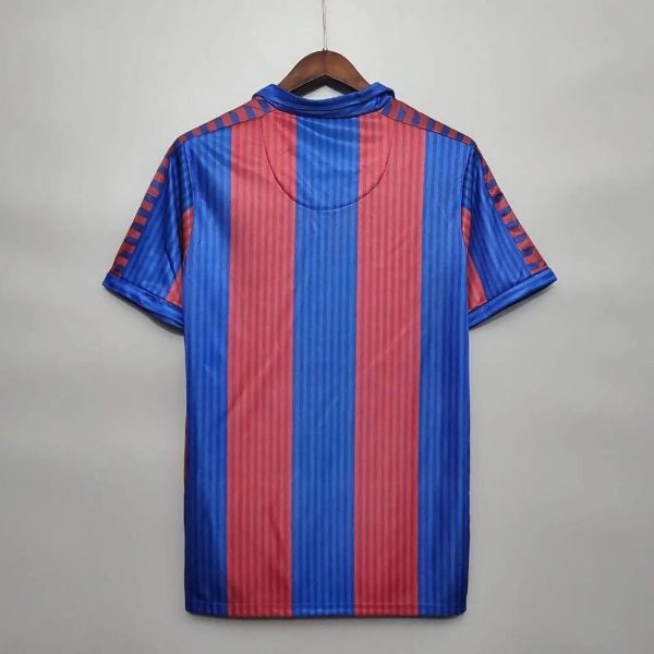 Barcelona 1990/91 Home Retro Jersey - Image 9