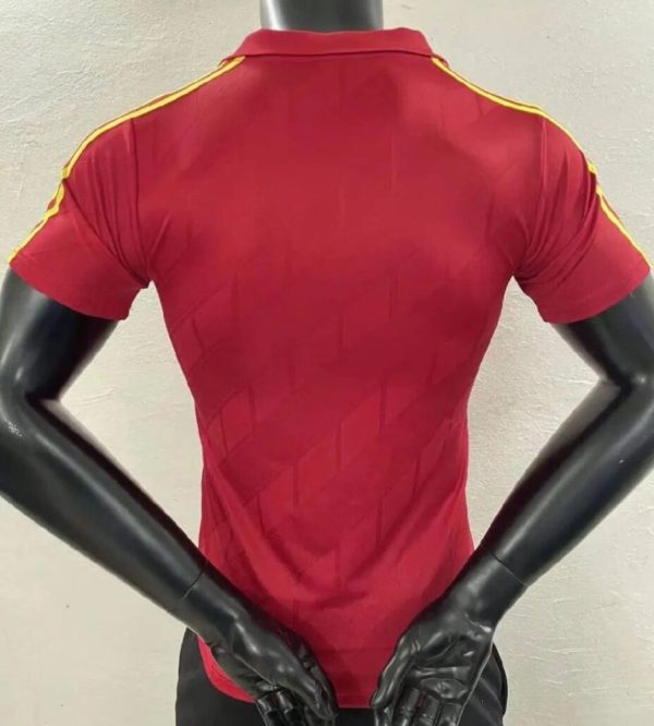 Belgium 1986 World Cup Home Retro Jersey - Image 7