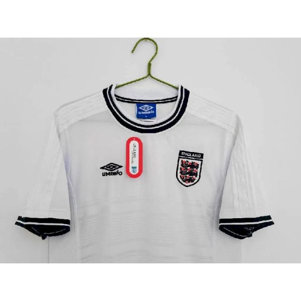 England 1999/01 Home Retro Jersey - Image 8
