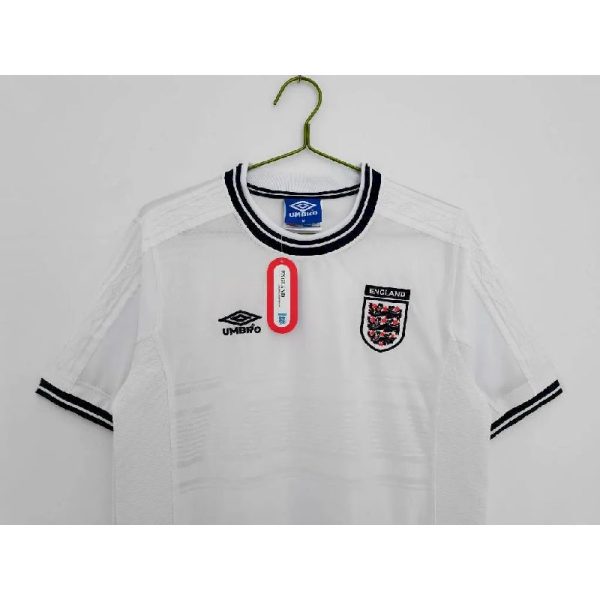 England 1999/01 Home Retro Jersey - Image 10