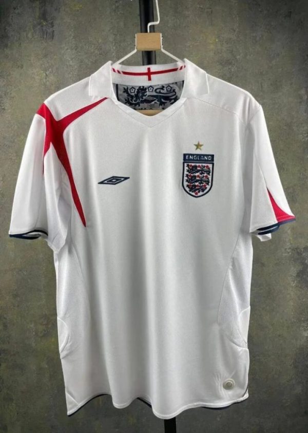 England 2006 World Cup Home Retro Jersey