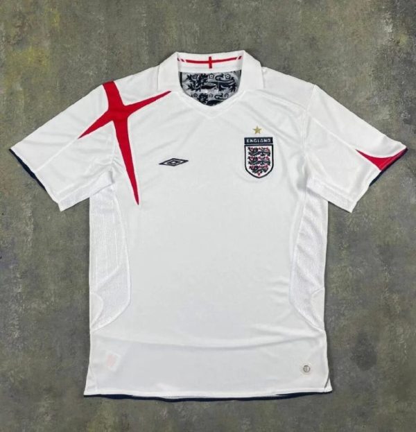 England 2006 World Cup Home Retro Jersey - Image 7