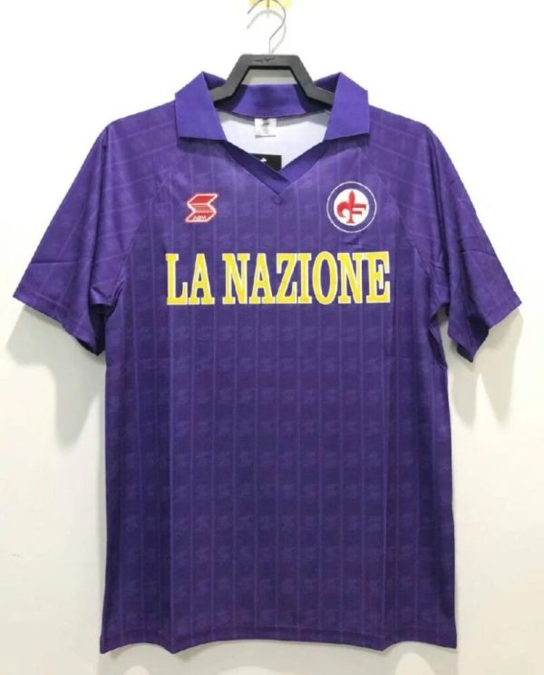 Fiorentina 1989-90 Home Retro Jersey